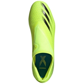 Botas de fútbol adidas X Ghosted.3 Ll Fg M FW6969 multicolor amarillos 3