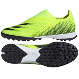 Botas de fútbol adidas X Ghosted.3 Ll Tf M FW6971 multicolor amarillo 1