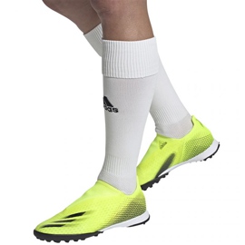 Botas de fútbol adidas X Ghosted.3 Ll Tf M FW6971 multicolor amarillo 9