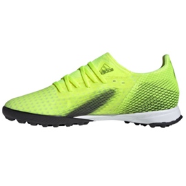 Botas de fútbol adidas X Ghosted.3 Tf M FW6944 multicolor verde 1