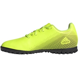 Botas de fútbol adidas X Ghosted.4 Tf Jr FW6920 multicolor amarillo 1