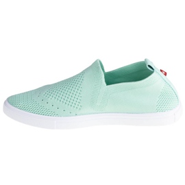 Zapatos Big Star W FF274A604 blanco verde 1