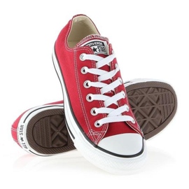 Zapatillas Converse Chuck Taylor All Star W 147136C blanco rojo 6
