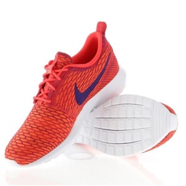 Nike Flyknit Rosherun M 677243-600 rojo 5
