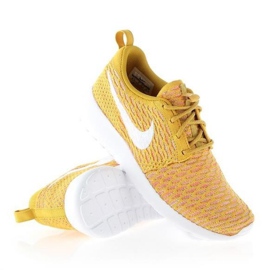 Zapatillas Nike Rosherun Flyknit W 704927-700 naranja 2