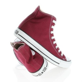 Converse Chuck Taylor Hi M9613 blanco rojo 2