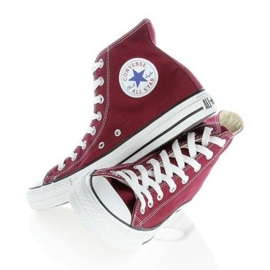 Converse Chuck Taylor Hi M9613 blanco rojo 4