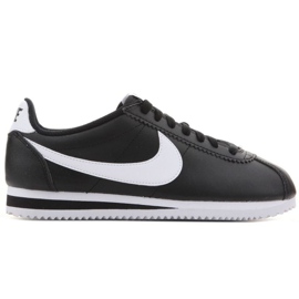 Nike Classic Cortez Lea W 807471010 negro 1 Nike Classic Cortez Lea W 807471010 negro 1