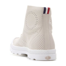 Zapatos Palladium Mid Lp Perf W 95756-683-M beige multicolor 7