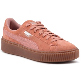 Puma Suede Platform Animal W 365109 02 rosado 1