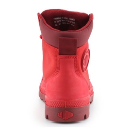 Zapatos Palladium Pampa Sport Cuff Wpn W 73234-614-M rojo 5