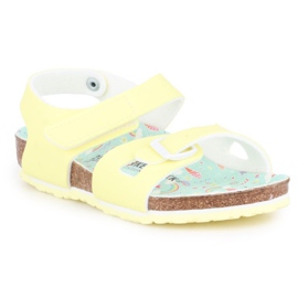 Birkenstock Colorado Kids Bs 1016039 negro amarillo 1