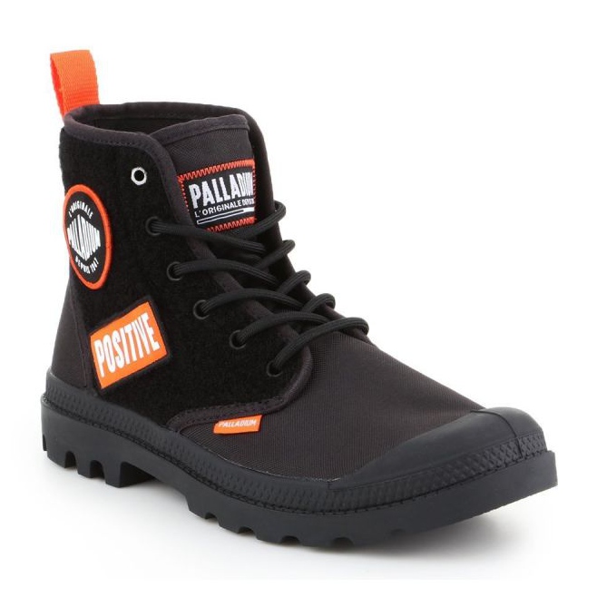 Zapatillas Palladium Hi Change W 76648-001-M negro 1