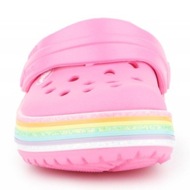 Crocs Crocband Rainbow Glitter Clg K 206151-669 rosado 2