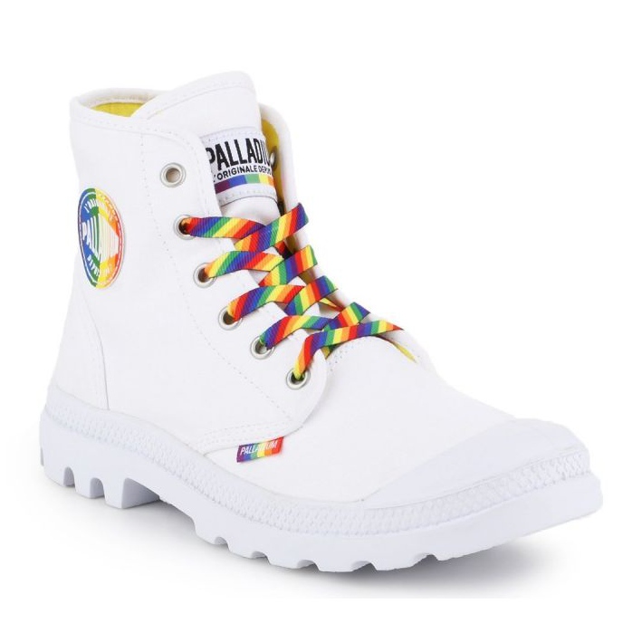 Zapatillas Palladium Pampa Prime U 76521-132-M blanco 1