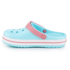Crocs Crocband Zueco K Jr 204537-4S3 azul rosado 4
