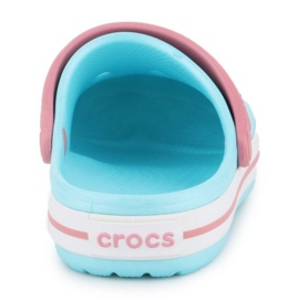 Crocs Crocband Zueco K Jr 204537-4S3 azul rosado 5