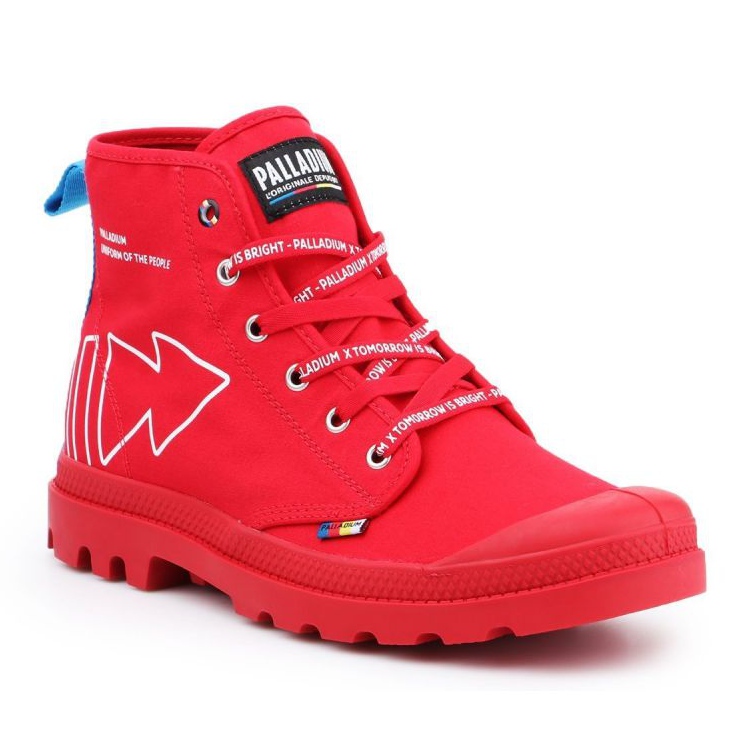 Zapatos Palladium Pampa Dare Pc U 76862-633-M rojo 1