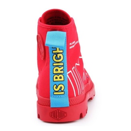 Zapatos Palladium Pampa Dare Pc U 76862-633-M rojo 5