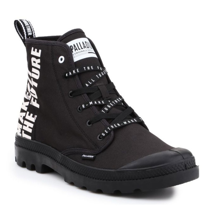 Zapatillas Palladium Pampa Hi Future 76885-008-M negro 1