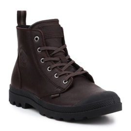 Zapatillas Palladium Pampa Zip Lth M 76888-249-M marrón 1