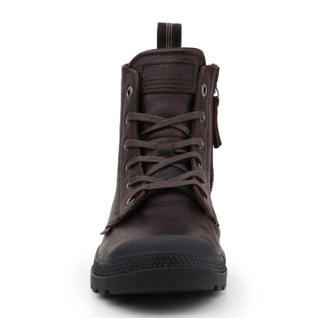 Zapatillas Palladium Pampa Zip Lth M 76888-249-M marrón 2