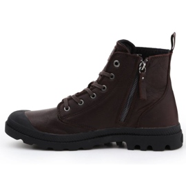 Zapatillas Palladium Pampa Zip Lth M 76888-249-M marrón 4