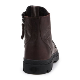 Zapatillas Palladium Pampa Zip Lth M 76888-249-M marrón 5