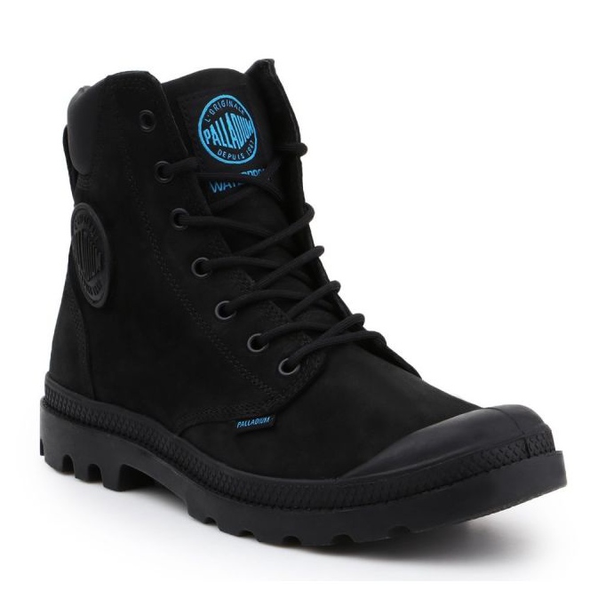 Zapatos Palladium Pampa Cuff Wp Lux 73231-001-M negro 1