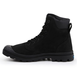 Zapatos Palladium Pampa Cuff Wp Lux 73231-001-M negro 4
