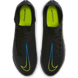 Calzado de fútbol Nike Phamtom Gt Academy Df Tf M CW6666-090 negro negro 1 Calzado de fútbol Nike Phamtom Gt Academy Df Tf M CW6666-090 negro negro 1