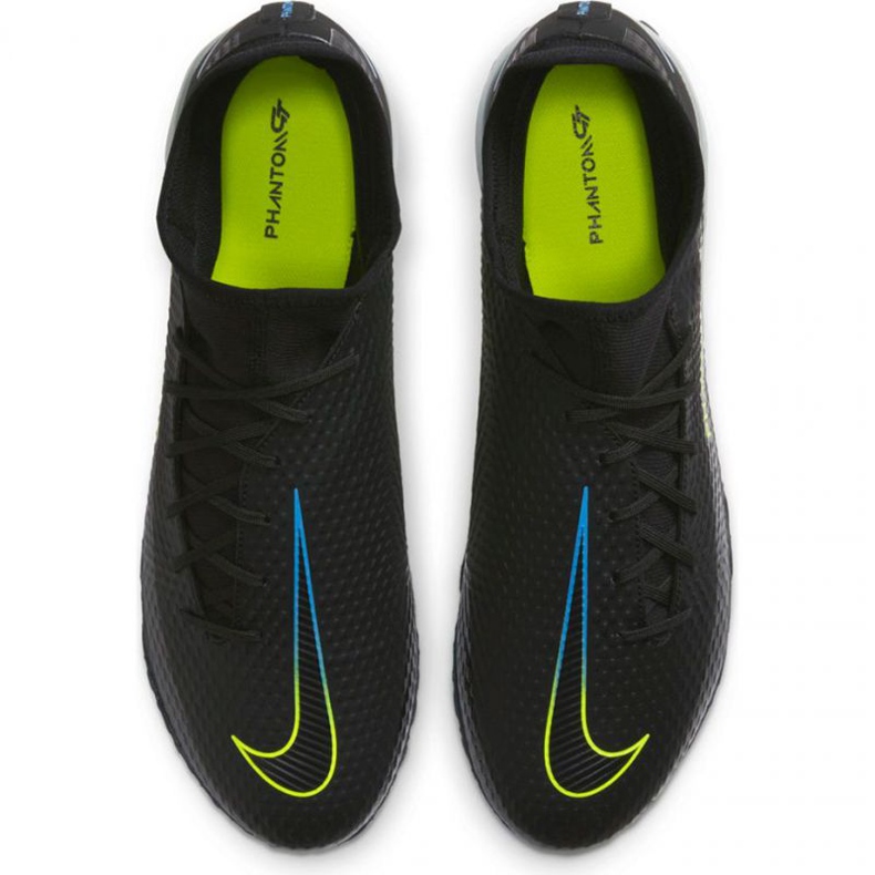 Calzado de fútbol Nike Phamtom Gt Academy Df Tf M CW6666-090 negro negro 1 Calzado de fútbol Nike Phamtom Gt Academy Df Tf M CW6666-090 negro negro 1