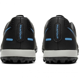Zapatillas de fútbol Nike Phantom Gt Academy Tf M CK8470-090 negro negro 6