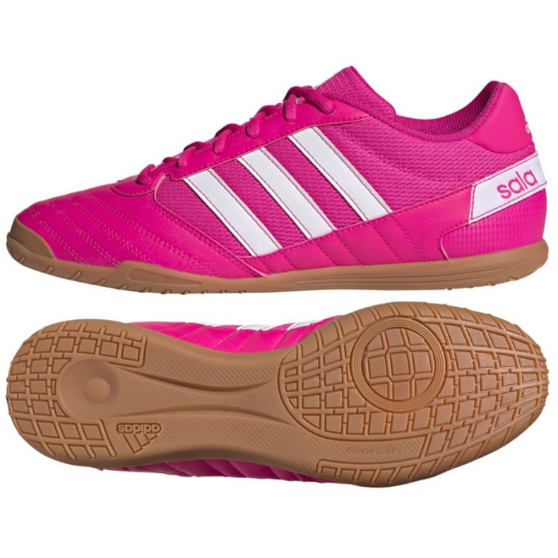 Zapatos de interior adidas Super Sala In M G55910 multicolor rosas y morados 1