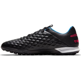 Zapatos de fútbol Nike Tiempo Legend 8 Pro Tf M AT6136 090 negro negro 1
