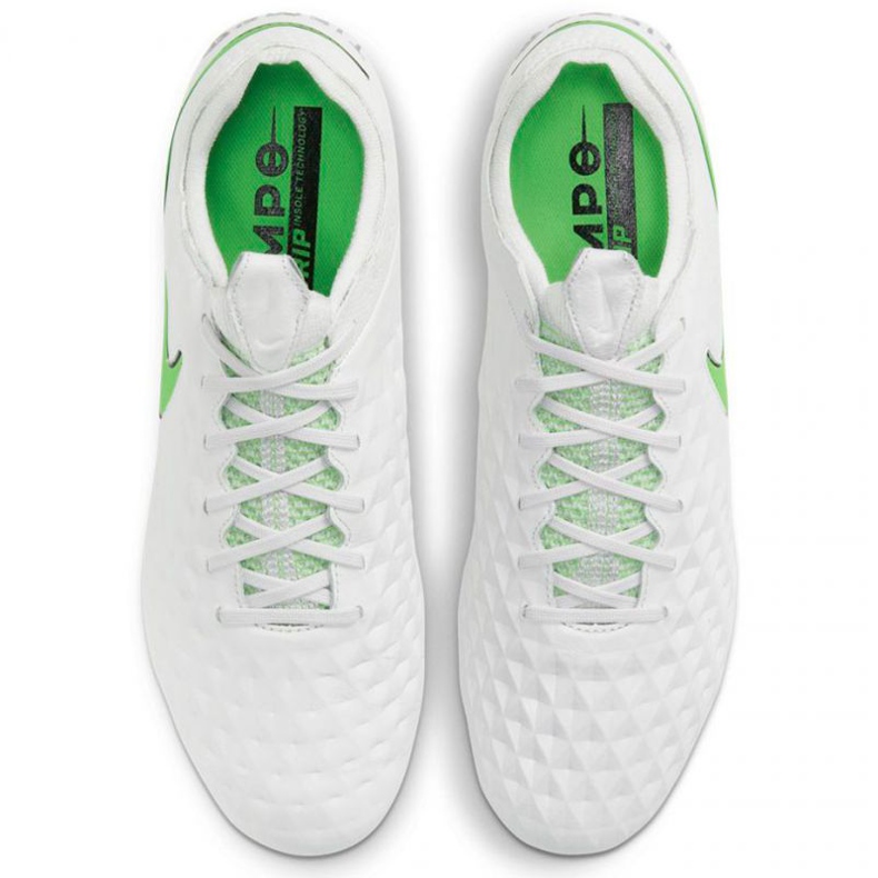 Botas de fútbol Nike Tiempo Legend 8 Elite Fg M AT5293 030 blanco blanco 1