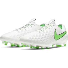 Botas de fútbol Nike Tiempo Legend 8 Elite Fg M AT5293 030 blanco blanco 3
