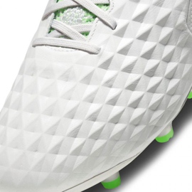 Botas de fútbol Nike Tiempo Legend 8 Elite Fg M AT5293 030 blanco blanco 6