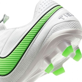 Botas de fútbol Nike Tiempo Legend 8 Elite Fg M AT5293 030 blanco blanco 7