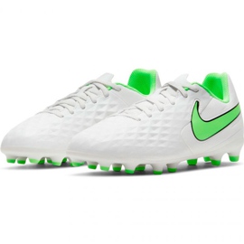 Zapatillas de fútbol Nike Tiempo Legend 8 Club FG / MG Jr AT5881-030 multicolor blanco 3