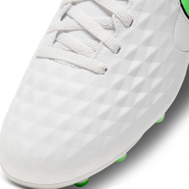 Zapatillas de fútbol Nike Tiempo Legend 8 Club FG / MG Jr AT5881-030 multicolor blanco 6