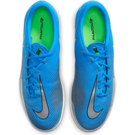 Calzado de fútbol Nike React Phantom Gt Pro Ic M CK8463 400 azul azul 4