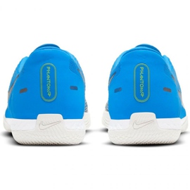 Calzado de fútbol Nike React Phantom Gt Pro Ic M CK8463 400 azul azul 5