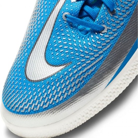 Calzado de fútbol Nike React Phantom Gt Pro Ic M CK8463 400 azul azul 6