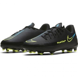 Zapatillas de fútbol Nike Phantom Gt Academy FG / MG Jr CK8476-090 negro negro 3