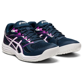 Zapatillas de voleibol Asics Upcourt 4 W 1072A055 401 negro azul marino 2