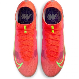 Zapatos de fútbol Nike Mercurial Superfly 8 Elite Fg M CV0958 600 naranja naranjas y rojos 1