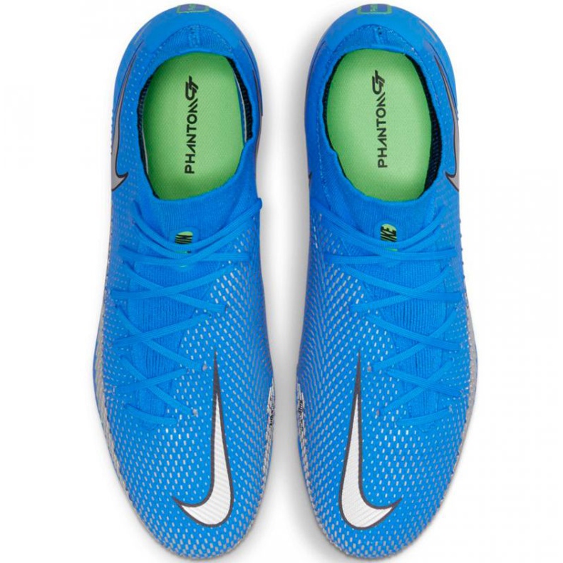 Calzado de fútbol Nike Phantom Gt Pro Df Fg M CW6600 400 azul azul 1