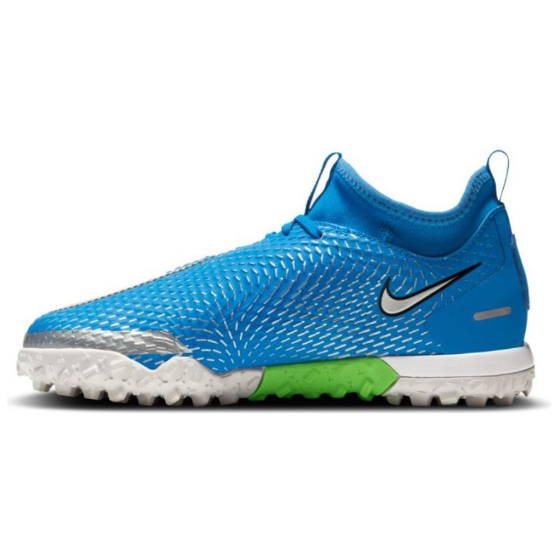 Calzado de fútbol Nike Phantom Gt Academy Df Tf Jr CW6695 400 azul azul 1