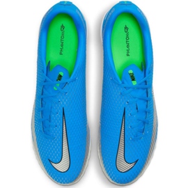 Calzado de fútbol Nike Phantom Gt Academy Tf M CK8470 400 azul azul 2